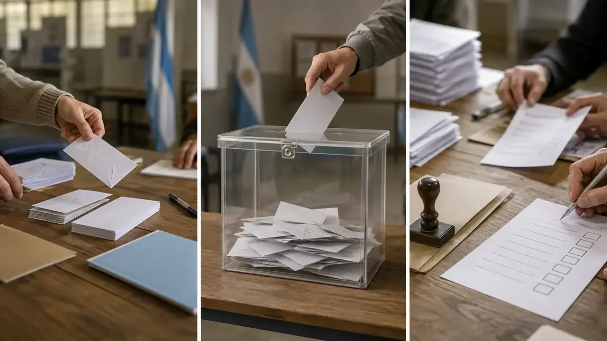 Comparación visual entre PASO, generales y balotaje