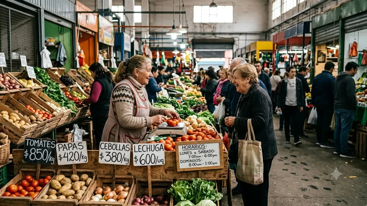 Precios y horarios de mercados
