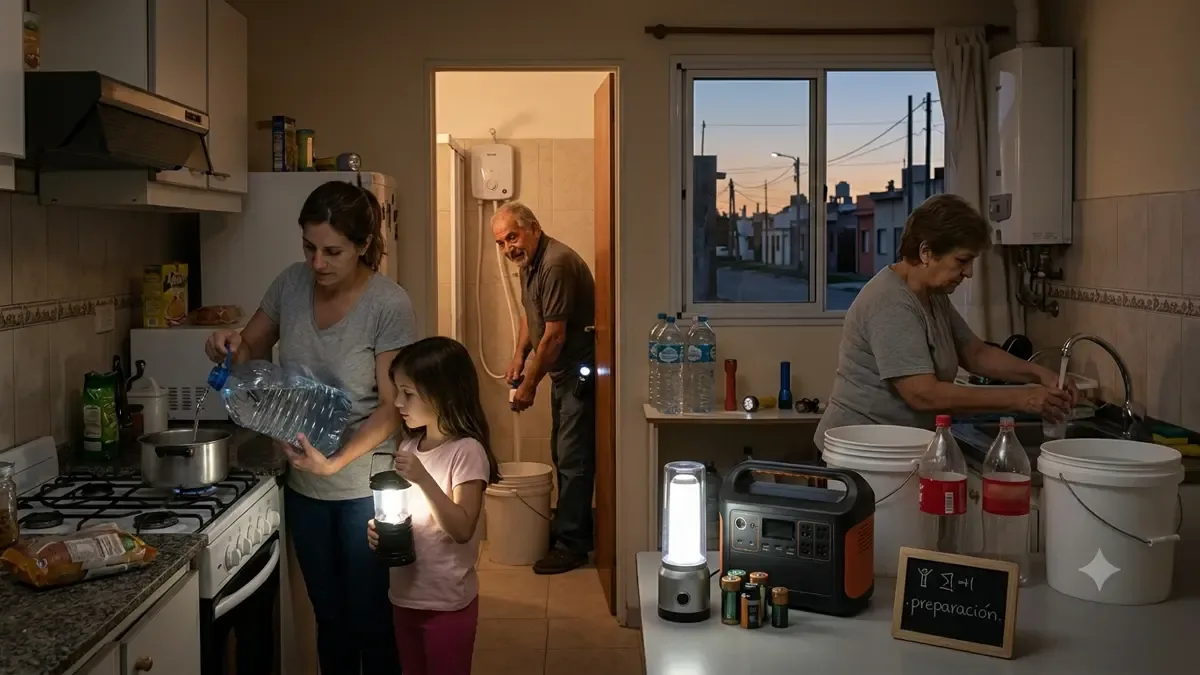 Qué hacer ante un corte de luz o agua